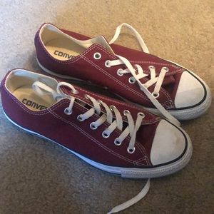 Cardinal Red Converse
